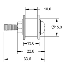Idler Pulley Drawing Side
