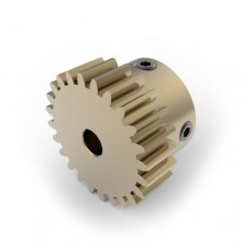 0.8 Mod Spur Gear,  24 T, 8mm Bore