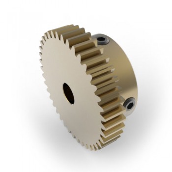 0.8 Mod Spur Gear,  40 T, 6mm Bore