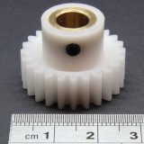 1.0 Mod Spur Gear,  24 T, 8mm Bore and Setscrew