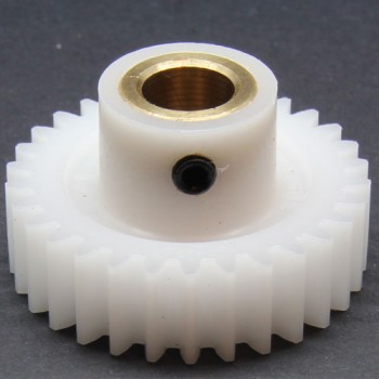 1.0 Mod Spur Gear,  30 T, 8mm Bore and Setscrew