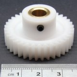 1.0 Mod Spur Gear,  36 T, 8mm Bore and Setscrew
