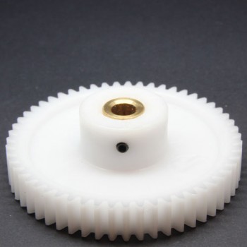 1.0 Mod Spur Gear,  55 T, 6mm Bore and Setscrew