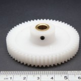 1.0 Mod Spur Gear,  60 T, 8mm Bore and Setscrew