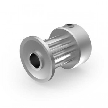 Aluminium 3mm HTD Pulley, 10T, 4mm Bore