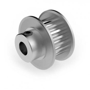 Aluminium 3mm HTD Pulley, 20T, 6mm Bore