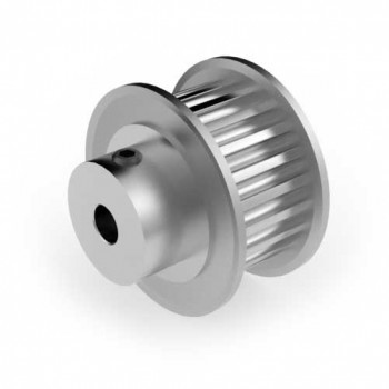 Aluminium 3mm HTD Pulley, 22T, 4mm Bore