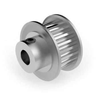 Aluminium 3mm HTD Pulley, 22T, 6mm Bore