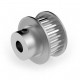 Aluminium 3mm HTD Pulley, 24T, 6mm Bore