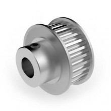 Aluminium 3mm HTD Pulley, 28T, 8mm Bore