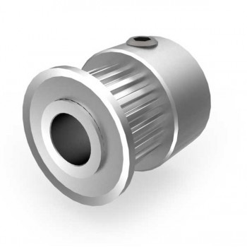Aluminium MXL Pulley, 20T, 6mm Bore