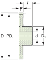 1 MOD Gear drawing