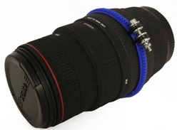 Flexible Gear Rack on Camera Lens